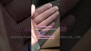 FHZZ&reg; Black Aluminium Fly Screens, Aluminium Insect Screens Mesh Rolls Ideal for Windows and Doors