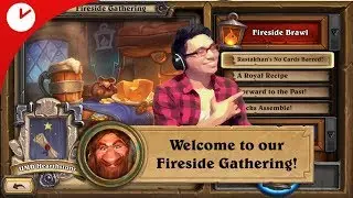 MINI VLOG | My First Fireside Gathering for Hearthstone Rastakhan's Rumble Pre-Release