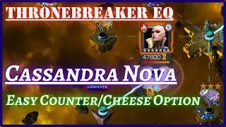 Best Counter for Cassandra Nova | Easy Solo | Cheese Option | MCOC |