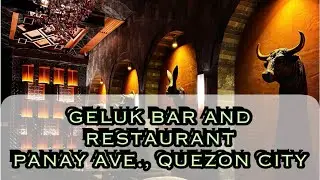 Geluk Bar and Restaurant, Panay Branch. Aesthetic, Luxe and Good Food #quezoncity #restaurants