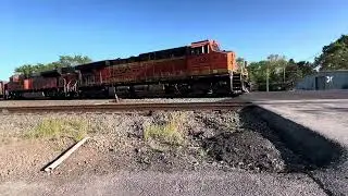 Norfolk Southern Railroad Empty PRB COAL West, Manifest East, Porter Junction, Indiana, 5/23/2025