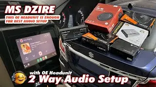 Don&rsquo;t Change Headunit if your had this 🤔 | 2 way active audio setup for Tirunelveli New DZIRE 💥🤩