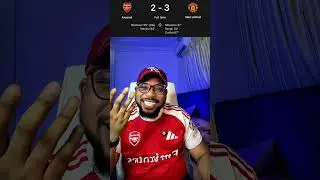 ARSENAL 2-3 MANCHESTER UNITED THIS ONE TOUCH ME#football #mufc #dorgu #shorts #manutd #mbuemo #cunha