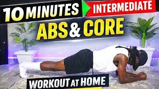 Flat Abs in 10 Minutes 🔥 No Equipment ABS & Core Workout