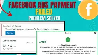 Facebook ads payment failed problem solved