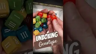 Unboxing Genotype, a science-themed worker-placement #boardgame from Genius Games! #boardgames