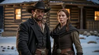 Cowboy Found Her Defending Her Children Against Wolves, He Joined The Fight And Never Left Her Side