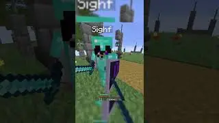 This fight was definitely outmatched 😓 #minecraft #glitchs2 #viral #smp #infusesmp #pvp