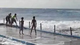 Chain Hanging at Dee Why Rock Pool