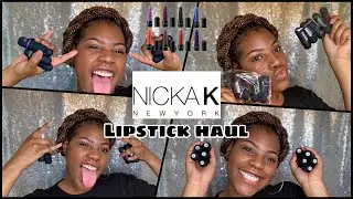 Nicka K New York: яркая матовая помада! #ДЕШЕВО