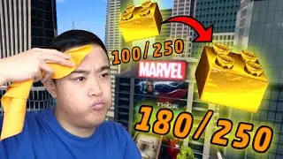 COLLECTING 180 GOLD BRICKS IS ANOTHER GRIND & RELAXING ROUTINE! | LEGO MARVEL SUPER HEROES PART 10
