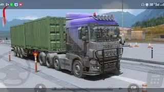 Tracker of eurpe 3 truck heavy drivering long rout way 