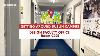 Getting Around Campus | DESIGN FACULTY OFFICE - Room C005