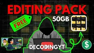 DecodingYT Editing Pack Free | How to Edit Like Decoding YT / tube Sensei