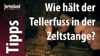 Wie befestige ich Tellerfuss und Zeltspitze richtig? - Jurtenland