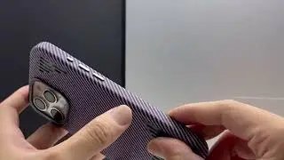Ultimate iPhone Protection: Carbon Fiber Aluminum Alloy Magnetic Heat Dissipation Case ! 🔥📱