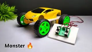 How to make rc monster truck || गाड़ी कैसे बनाते हैं