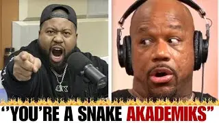 Wack100 PRESSES Akademiks For EXPOSING Blueface Bad Record Deal🖊️📝
