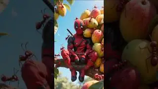 👑 Evolution of Deadpool: Mangoes but  I Hate Ants 😭 🐜 #deadpool #avengers #marvel #short