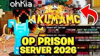 BEST START on NEW MINECRAFT PRISONS SERVER!| Minecraft OP Prison | JAVA/BEDROCK