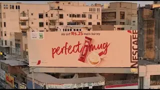 NESCAF&Eacute; OOH CAMPAIGN | DEC 2024 | ARROWS ADVERTISING