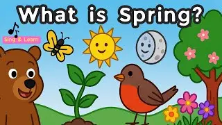 Spring Science Song for Kids | Learn About Hibernation, Plants & the Sun | Science through Music 🎼