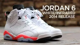 Closer Look: Air Jordan 6 Retro - White/Infrared