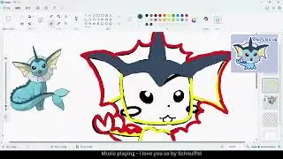 Chibi Vaporeon Speedpaint
