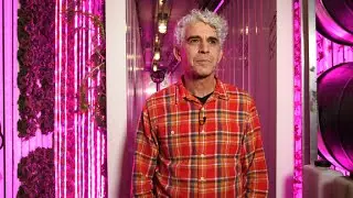 I farm inside a used shipping container