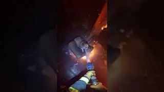 They saved the poor dog 😭❤.....  #firefighter  #heroic  #dogrescue  #aivideo