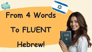 Conversational Hebrew For Beginners | Learn Hebrew Language Spoken Today With Sentence Expansion