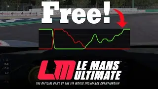 Using FREE Telemetry to Improve on LeMans Ultimate w/ Tiny Pedal!