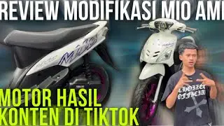 REVIEW MODIFIKASI MIO AMI PADUKA ANGGA ! HASIL NGONTEN DARI TIKTOK !