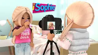 СОФИ ЗАПУСКАЕТ СВОЁ ВЕБ-ШОУ! *ВДОХНОВЛЕНО ICARLY* ROBLOX Bloxburg Озвученная ролевая игра