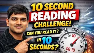 Only 1% Can Pass This Reading Challenge ⏱️ / english reading Chalange #english 