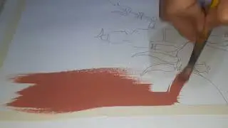 Shiva with his bull easy art for beginners- #shorts- Full video is on my channel