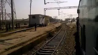 Datia Railway Station  |Indore -Jhansi|  intercity express | arriving at Datia Railway Station.