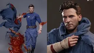 New Hot Toys Deadpool and Wolverine Human Torch  action figure updates 