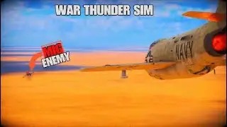 WAR THUNDER SIM - ACE SORTIE IN THE F3H DEMON