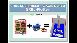 CNC pen plotter, machine setup and Software video عربي دريجة مغربية