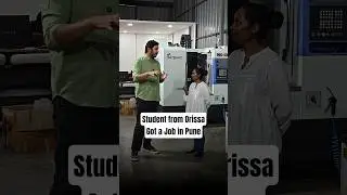 Student from Orissa got a Job in Pune | RVM CAD Pune - CAD Design & CNC VMC Programming