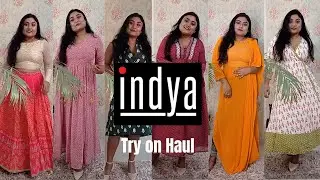 INDYA Try on Haul | One Brand Haul - Indya | Affordable Ethnic and Chic Look Book