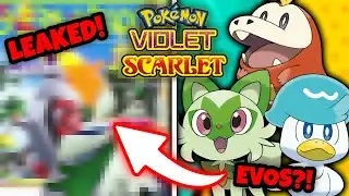 EVERYTHING LEAKED! STARTERS FINAL EVOLUTIONS + MORE! | Pokemon Scarlet and Violet