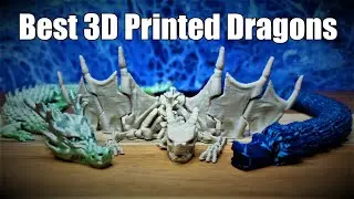 7 of The Best 3D Printable Dragons | Timelapses