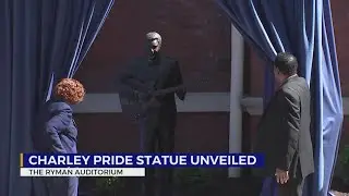 Charley Pride honored with statue at The Ryman Auditorium