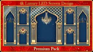 4k Luxury Design Pack- 12 | 4K Luxury Graphic | LED Wall Mapping | VFX Vishal #vjloops #graphic