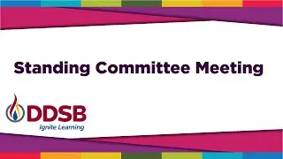 DDSB Standing Committee Meeting & Special Board Meeting - September 29, 2025
