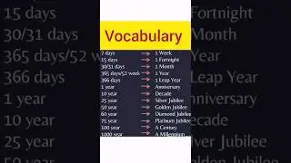 English vocabulary #englishtraining #pte #ielts