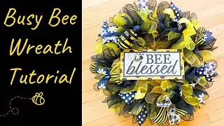 Bee Wreath | Woodland Ruffle | Beginner Level