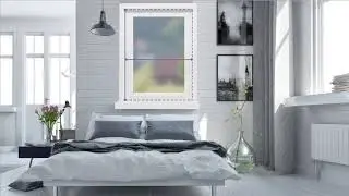 Duo-Rollo Montageanleitung - Klemmfix ohne Bohren Doppelrollo Seitenzugrollo Kettenzugrollo